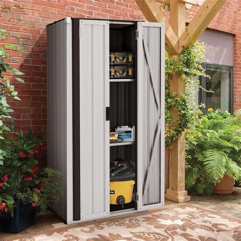 outdoor metal storage cabinets waterproof